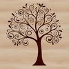Nature's Canvas: A Beautiful Tree Illustration An SVG representation of a single tree with intricate details and shapes.