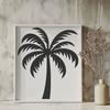 Artistic Palm Tree Vector Drawing - Free PNG