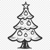 Free Creative Christmas Tree - Free DXF Download, Commercial Use