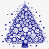 Artistic Christmas Tree In PDF And PNG