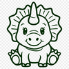 Triceratops In SVG For Download, Free Commercial Use