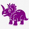 Creative Triceratops - PNG For Commercial Use