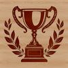 Beautiful Trophy Vector Art for Graphic Design A digital representation of a trophy, ideal for graphic design projects requiring vector art.