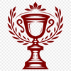 Trophy Drawing In SVG, PNG, PDF And DXF File Formats