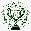 Artistic Trophy In PDF - For Free Download, Commercial Use