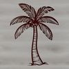 Free Vector Palm Tree Graphics Palm tree illustration for graphic design and printing, suitable for various digital formats including SVG.