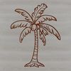 Tropical Oasis Palm Tree Illustrative palm tree in a tropical setting.