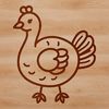 Hand-drawn Turkey Illustration A simple line drawing of a turkey, suitable for vector graphics and digital art projects.