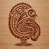 Festive Christmas Turkey SVG Design A stylized illustration of an ornate farm animal, often associated with Christmas celebrations.