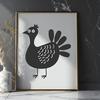 Beautiful Turkey SVG, PNG, PDF And DXF Files