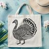 Free Unique Turkey Decal SVG - Commercial Use