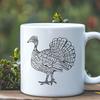 Unique Turkey - Cricut DXF