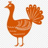 Unique Turkey SVG - For Laser Cutter Project