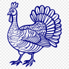 Artistic Turkey Clipart