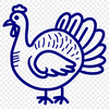 Artistic Turkey In SVG - Free Download