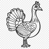 Free Free Turkey Digital Drawing