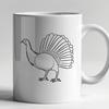 Beautiful Turkey PNG - For Laser Cutter Project