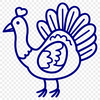 Stunning Turkey Template - Free PDF