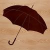 An isolated vector illustration of a colorful umbrella with a transparent background.