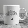 Colorful Umbrella Vector Graphic Design Illustration A digital illustration of a colorful umbrella designed as a vector graphic.