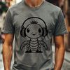 A Beautiful Lobster SVG Design A realistic illustration of a lobster, depicted in a simple vector style.