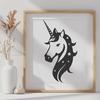 Unique Unicorn In SVG & PNG