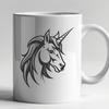 Stunning Unicorn - DXF Format