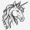 Beautiful Unicorn - For Laser Engraver Project