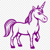 Beautiful Unicorn In SVG, PNG, PDF And DXF File Formats - Free