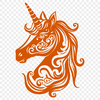 Artistic Unicorn In PDF - For Free Download, Commercial Use