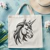 Free Unique Unicorn Vector Craft File SVG - Commercial Use