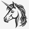 Beautiful Unicorn Clip Art