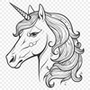 Free Unicorn In DXF Format - Free Download