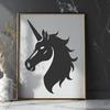 Beautiful Unicorn In SVG Free Commercial Use Download