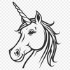 Beautiful Unicorn - Craft SVG Free Download