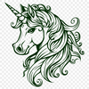 Beautiful Unicorn Vector Illustration