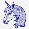 Unicorn Digital Artwork In PNG & SVG - Free Digital Download