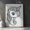 A digital illustration of a mythical creature with the upper body of a mermaid and the lower body of a horse.