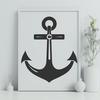 Artistic Anchor - Sublimation DXF