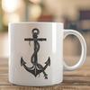 Unique Anchor SVG - For Laser Engraver Project