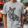 Sitting Welsh Corgi Design