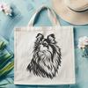 Beautiful Shetland Sheepdog - For Vinyl Project