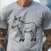 Beautiful Donkey - Glowforge PNG