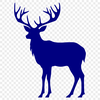 Beautiful Deer Vector Drawing