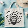 Creative Shih Tzu Vector Drawing