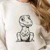 Cute Dinosaur - For Laser Engraver Project