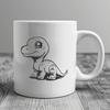 Free Unique Baby Dinosaur Drawing