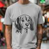 Unique Beagle - DXF For Commercial Use