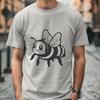 Artistic Flying Insect Clip Art