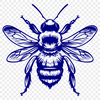 Artistic Bee Design